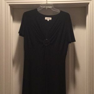 Black cocktail dress